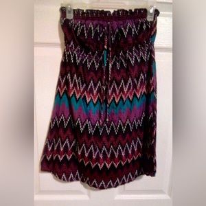 Roxy strapless sundress size small